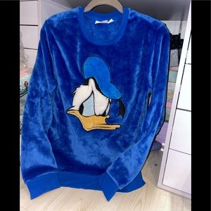 Disney Parks Donald Duck blue sweater